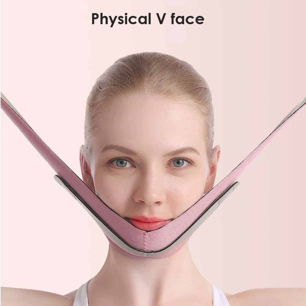 Face-Lift with Sleep Face V Shaper Facial Slimming Bandage Relaxation Shape Lift Reduce Double Chin Face Thining Band Massage